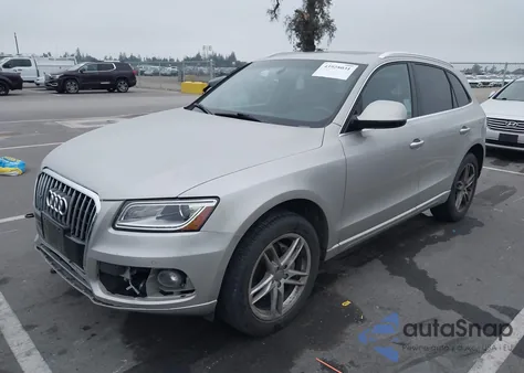 2016 Audi Q5 2.0T Premium из США, поврежденный, VIN WA1L2AFP9GA085548